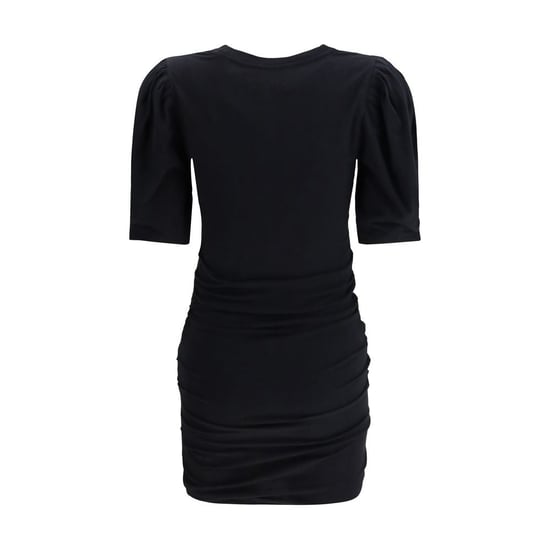 Vestido Casual de Algodón Negro Isabel Marant - Image 2