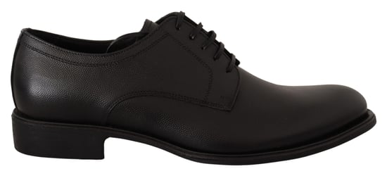 Zapatos Derby formales para hombre de cuero negro con cordones Dolce & Gabbana - Image 1