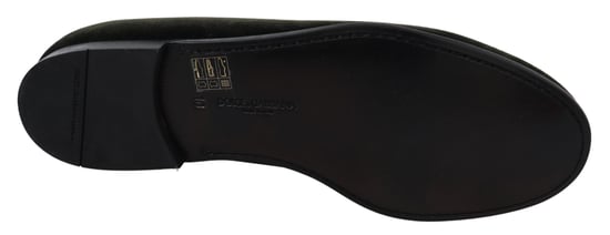 Mocasines para Hombre Dolce & Gabbana de Terciopelo Verde - Image 2