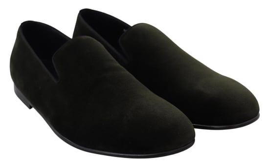 Mocasines para Hombre Dolce & Gabbana de Terciopelo Verde - Image 5