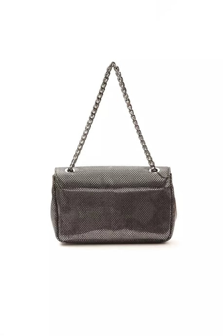 Bolso crossbody de mujer Pompei Donatella en cuero gris - Image 3