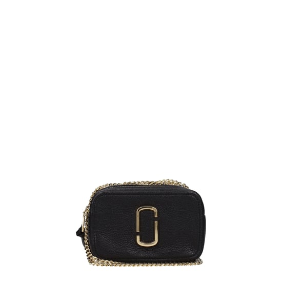 Bolso de hombro de cuero negro Marc Jacobs - Image 1
