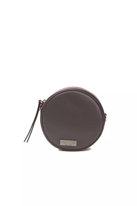 Bolso Cruzado de Cuero Burdeos Donatella Pompei - Image 1