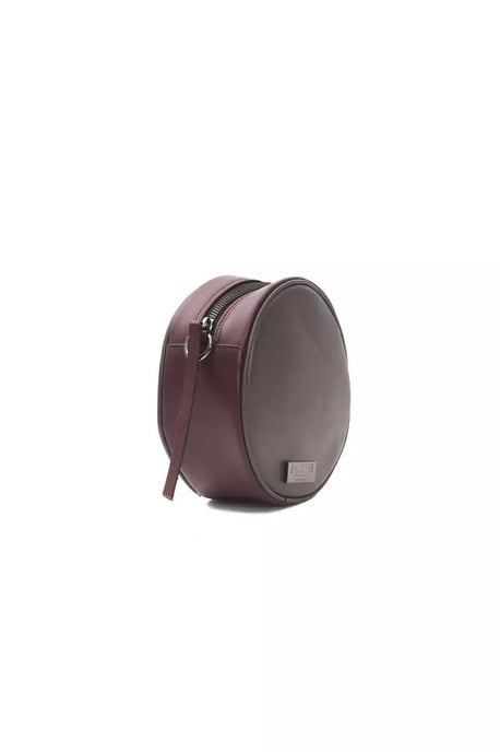 Bolso Cruzado de Cuero Burdeos Donatella Pompei - Image 2