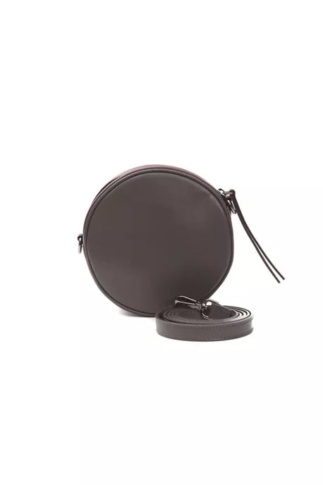 Bolso Cruzado de Cuero Burdeos Donatella Pompei - Image 3