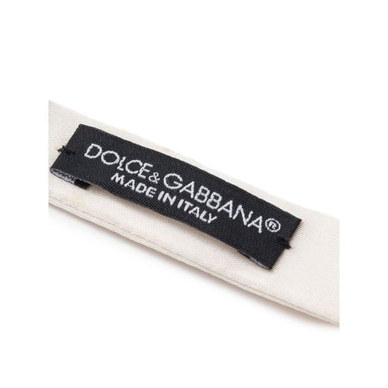 Pajarita de Seda Blanca Dolce & Gabbana - Image 3