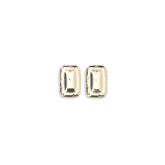 Pendientes de Latón Dorado de Autorretrato - Image 2