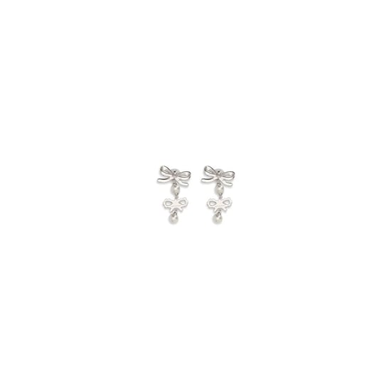 Pendientes de plata y latón de Self-Portrait - Image 2