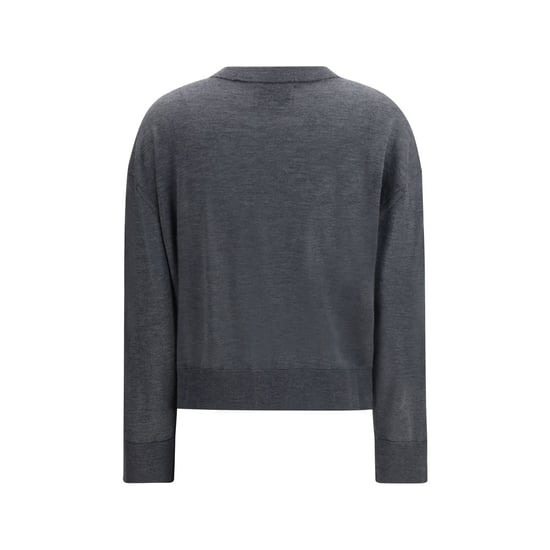 Cardigan de cachemira gris Loulou De Saison - Image 2