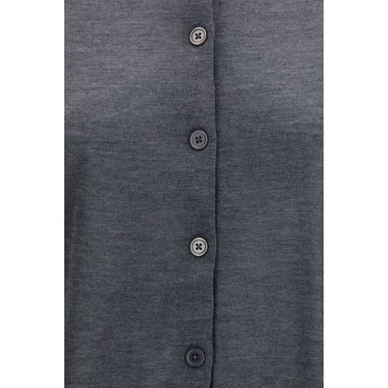 Cardigan de cachemira gris Loulou De Saison - Image 3