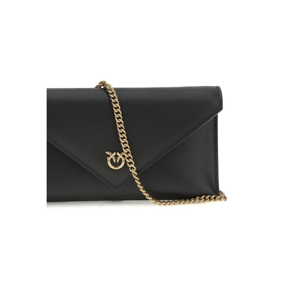 PINKO Bolso de mano Bos Taurus de piel de ternera negra - Image 4