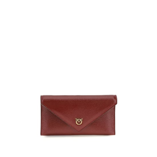 Bolso de Mano PINKO de Cuero de Ternera Burdeos Bos Taurus - Image 1