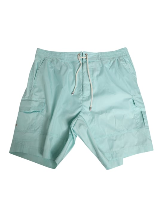Dolce & Gabbana Pantalones Cortos de Playa de Poliéster Aqua Blue para Hombre - Image 2