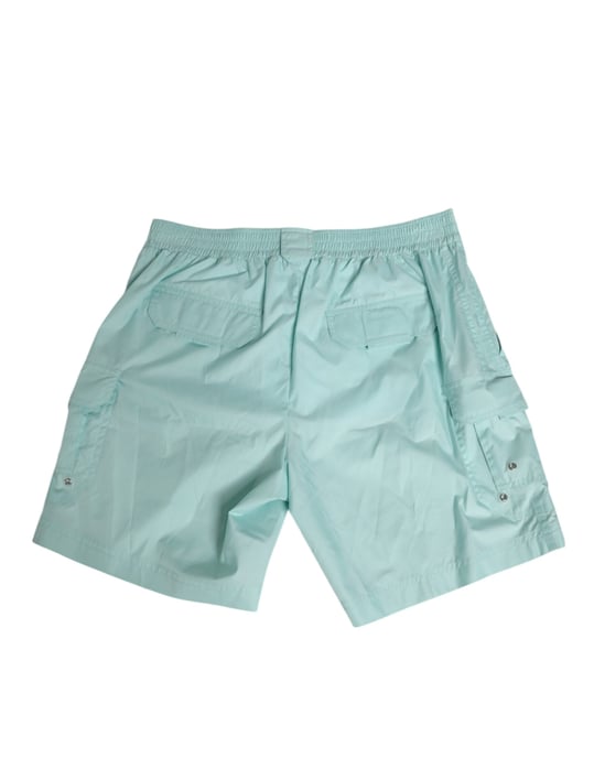 Dolce & Gabbana Pantalones Cortos de Playa de Poliéster Aqua Blue para Hombre - Image 5