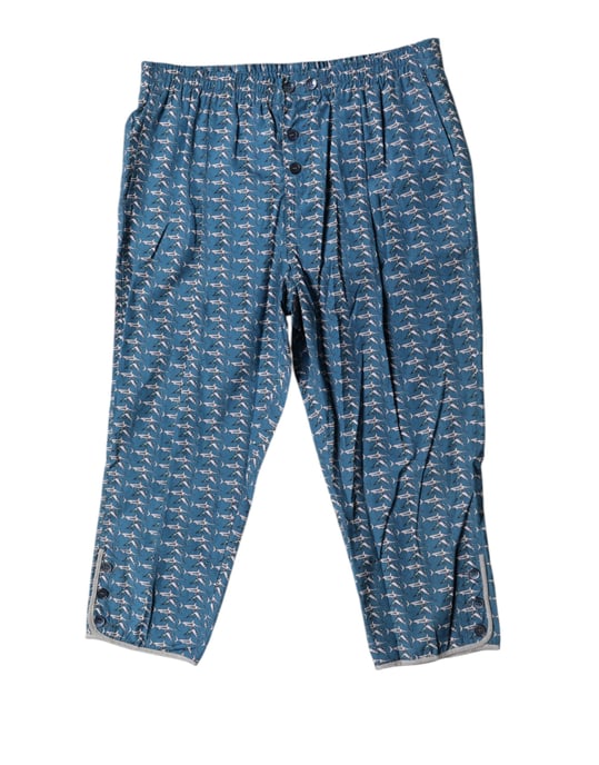 Dolce & Gabbana Traje de Baño Corto con Estampado de Tiburón Azul - Image 2
