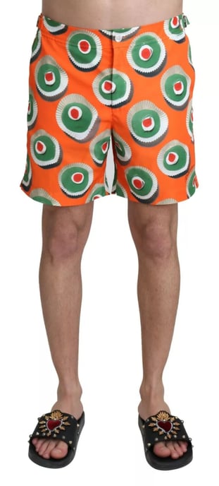 Bañador Corto Dolce & Gabbana Naranja Cupcake - Image 1