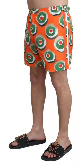 Bañador Corto Dolce & Gabbana Naranja Cupcake - Image 3