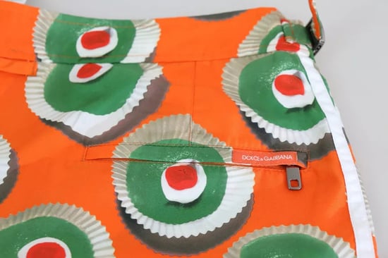 Bañador Corto Dolce & Gabbana Naranja Cupcake - Image 4