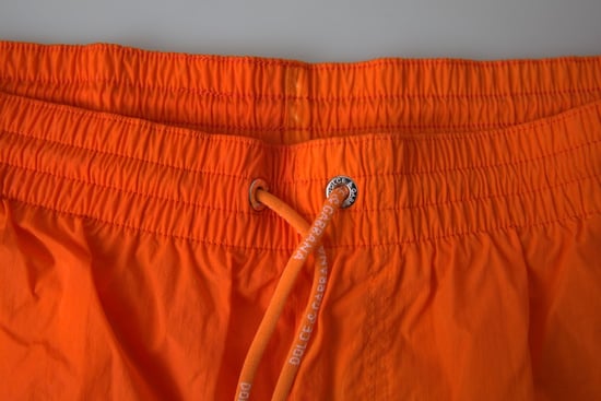 Shorts de baño degradé azul y naranja de Dolce & Gabbana - Image 5