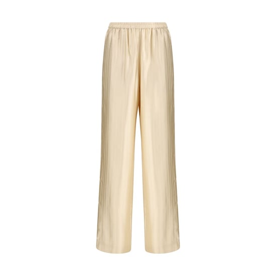 Pantalones Casuales de Viscosa Beige Loulou De Saison - Image 1