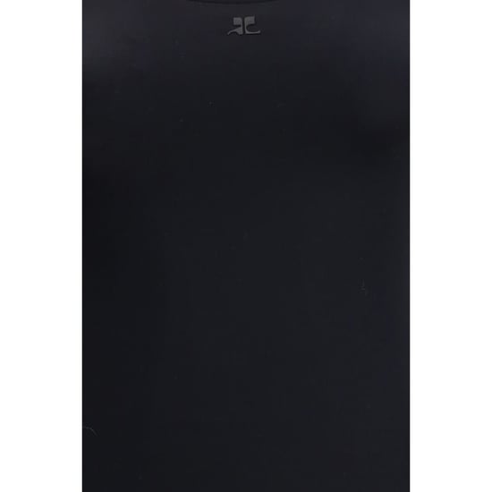 Traje de baño entero de elastano negro Courrèges - Image 3