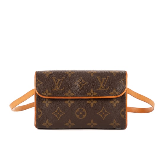 Louis Vuitton Florentine en Brown Lienzo recubierto - Image 1