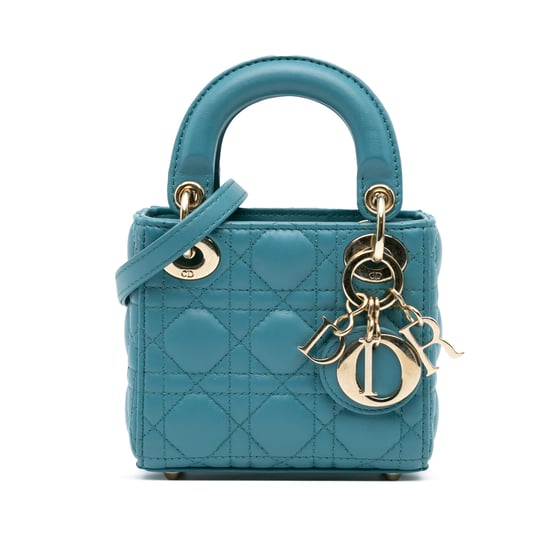 Bolso Mini Lady Dior de piel de cordero - Image 1