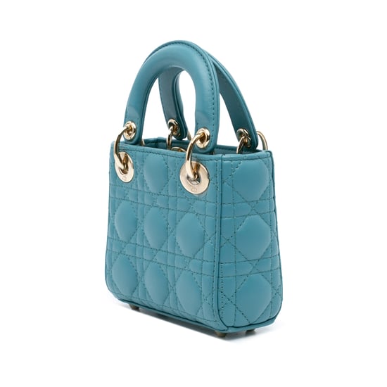 Bolso Mini Lady Dior de piel de cordero - Image 2