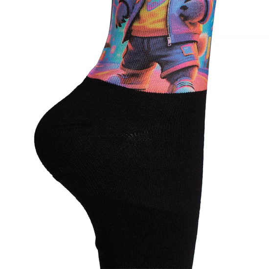 Calcetas Largas Divertidas Impresas para Hombres y Mujeres - Image 5