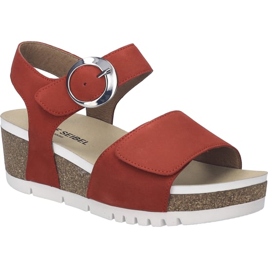 JOSEF SEIBEL Señoras Sandalia Quinn 16 en rojo - Image 1