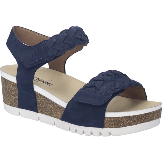 JOSEF SEIBEL Señoras Sandalia Quinn 22 en blau - Image 1
