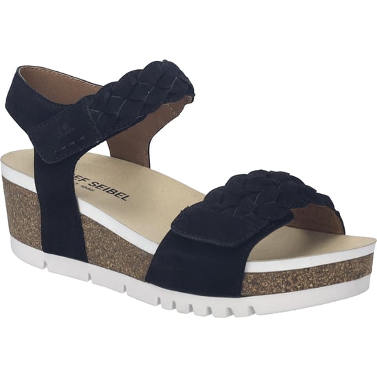 JOSEF SEIBEL Señoras Sandalia Quinn 22 en negro - Image 1
