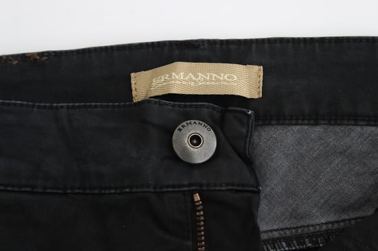 Pantalones de mezclilla ajustados azul slim Ermanno Scervino - Image 6