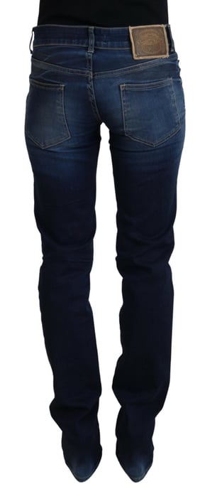Just Cavalli Jeans de mezclilla de algodón azul para mujer - Image 3