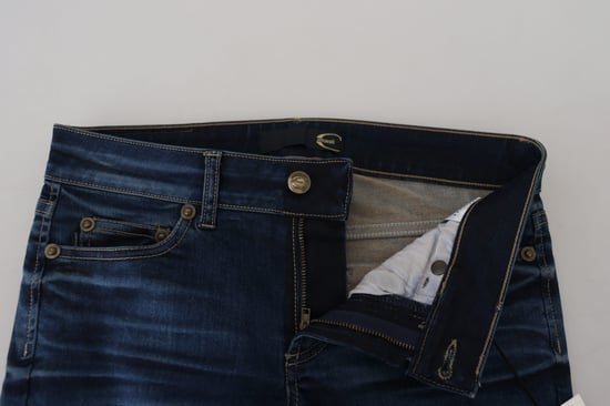Just Cavalli Jeans de mezclilla de algodón azul para mujer - Image 4