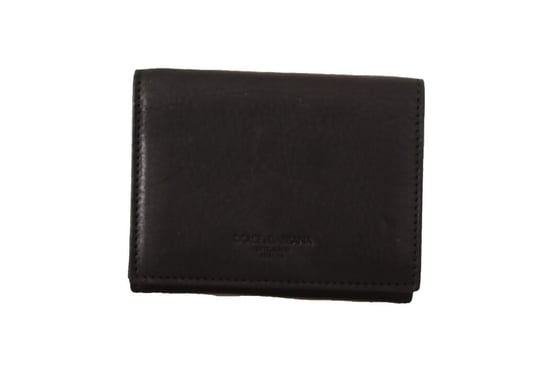 Billetera Multi Kit de Cintura Trifold de Cuero Negro Dolce & Gabbana - Image 1