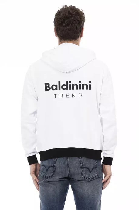 Suéter de Hombre Baldinini Trend de Algodón Blanco - Image 3