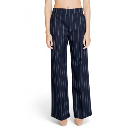 Pantalones de Vestir de Poliéster Azules Rinascimento - Image 1
