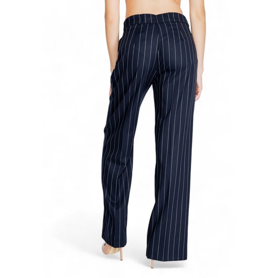 Pantalones de Vestir de Poliéster Azules Rinascimento - Image 2