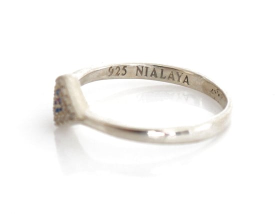 Anillo Ojo Maligno de Plata Esterlina Smy11061 - Image 2