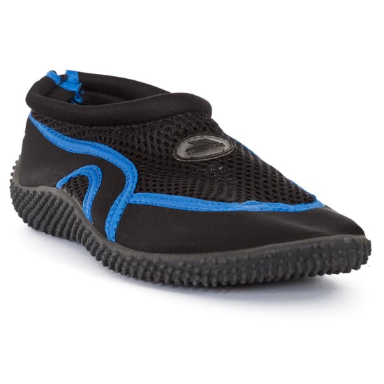 Trespass Adults Unisex Paddle Aqua Swimming Shoe (Black/Blue) - Image 1