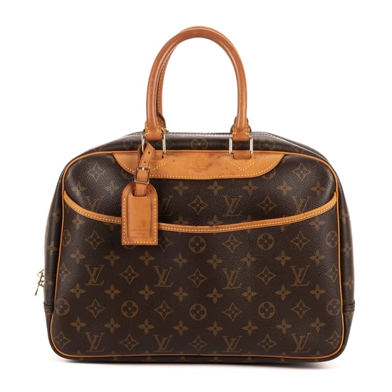 Louis Vuitton Deauville en Brown Lienzo recubierto - Image 1