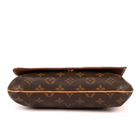Louis Vuitton Musette Tango en Brown Lienzo recubierto - Image 6
