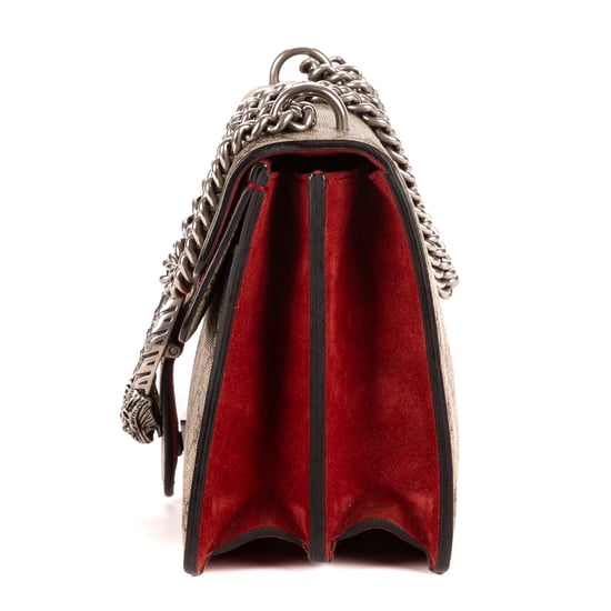 Gucci Dionysus Small en Beige/Rojo Lienzo recubierto - Image 3