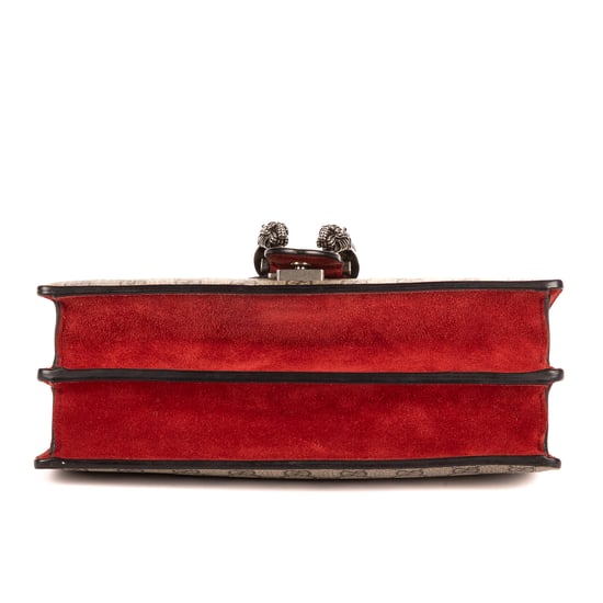 Gucci Dionysus Small en Beige/Rojo Lienzo recubierto - Image 6