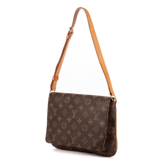 Louis Vuitton Musette Tango en Brown Lienzo recubierto - Image 2