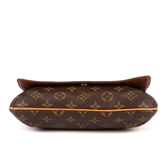 Louis Vuitton Musette Tango en Brown Lienzo recubierto - Image 6