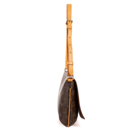 Louis Vuitton Musette Tango en Brown Lienzo recubierto - Image 4