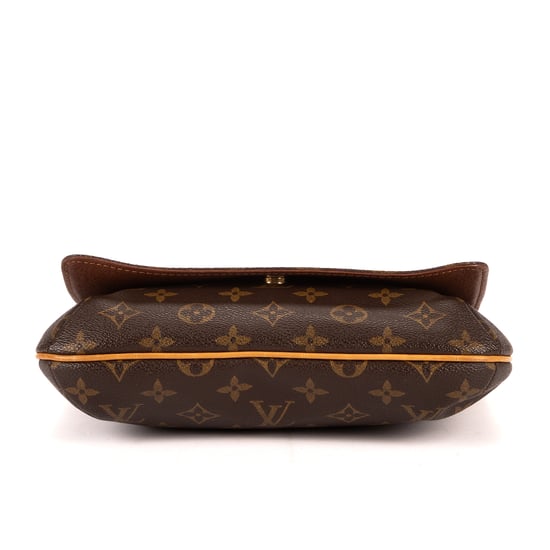 Louis Vuitton Musette Tango en Brown Lienzo recubierto - Image 6