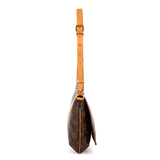 Louis Vuitton Musette Tango en Brown Lienzo recubierto - Image 4